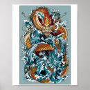 Search for japanese dragon posters God