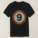 Search for number 9 tshirts Typography