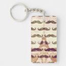 Search for moustached key rings Retro