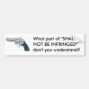 Search for infringed bumper stickers Amendment