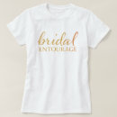 Search for wedding entourage tshirts Bridal