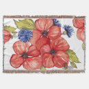 Search for cornflower blue blankets Floral