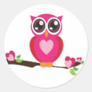 Search for owl drawing stickers Cute