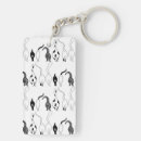 Search for cat patterns key rings Black and white