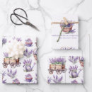 Search for lavender flower wrapping paper Modern