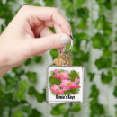 Search for delicate pink key rings Pretty
