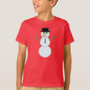 Search for snowman kids tshirts Winter
