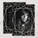 Search for black graduation invitations Chic