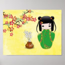 Search for japanese dolls posters Kokeshi
