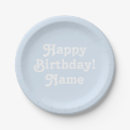 Search for photo paper plates Birthday