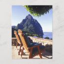 Search for pitons postcards Soufriere