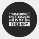 Search for badminton racquet stickers Player