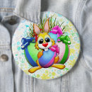 Search for funny egg badges Bunny