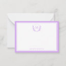 Search for royals note cards Monogrammed