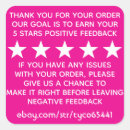 Search for five star stickers 5 stars