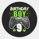 Search for 9th birthday stickers Gamer