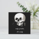 Search for skull art invitations Goth