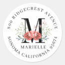 Search for monogram graduation return address labels Modern