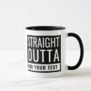 Search for parody mugs Black and white