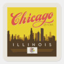 Search for vintage chicago stickers Chi town