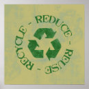 Search for reuse reduce recycle posters Green
