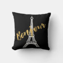 Search for bonjour cushions Eiffel tower