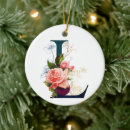 Search for letter l christmas tree decorations Initial