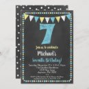 Search for 7 year old birthday invitations 7th birthday party