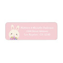 Search for pastel pink return address labels Cute