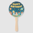 Search for happy birthday hand fans Party