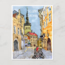 Search for watercolor postcards Travel