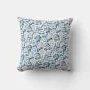 Search for white and light blue cushions Pattern