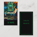 Search for sound engineer business cards Dee jay