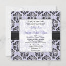 Search for black and purple wedding invitations Beautiful