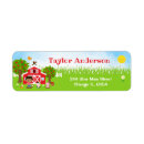 Search for farm return address labels Birthday party