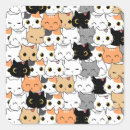 Search for crazy design stickers Crazy cat lady