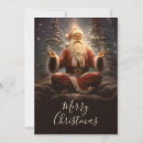 Search for meditation christmas cards Santa claus