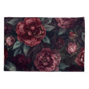 Search for red floral pillowcases Pattern