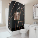 Search for rose gold shower curtains Glam