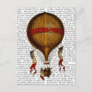 Search for vintage balloon postcards Steampunk
