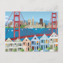 Search for victorian houses postcards Golden gate bridge