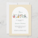 Search for soft yellow invitations Botanical