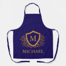 Search for gold monogram aprons Minimalist