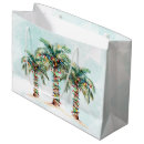 Search for palm tree gift bags Christmas lights