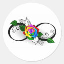 Search for rainbow rose stickers Flower