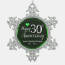 Search for 30th wedding anniversary christmas tree decorations Elegant
