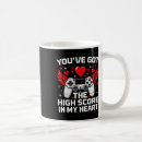 Search for funny cat for him mugs Power of love