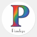 Search for initial p stickers Letter