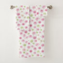 Search for mint and pink bath towels Flowers