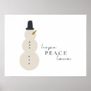 Search for snowman posters Modern